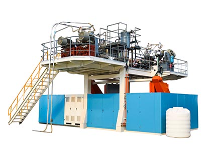 Blow Molding Machine for the use of Hydraulic Oil - Water Pollution