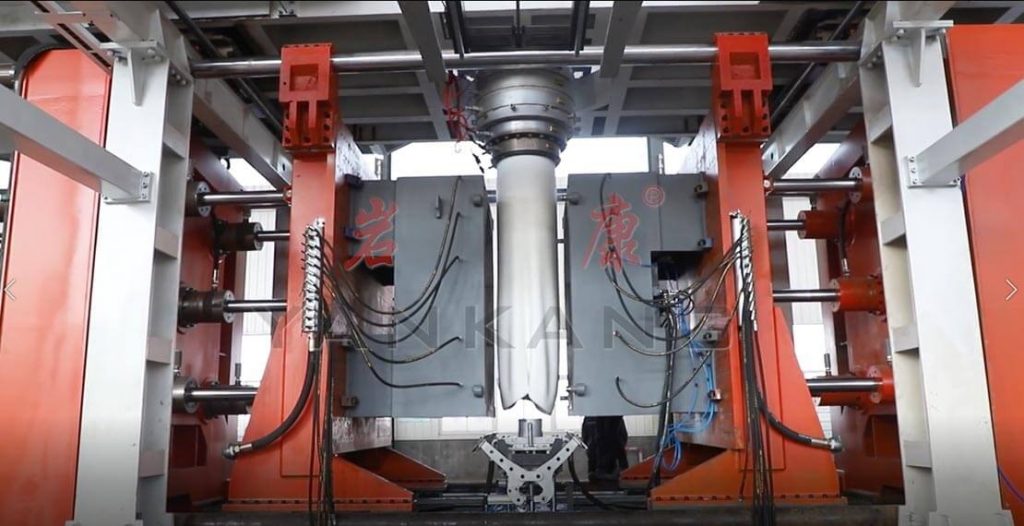 extrusion blow molding machine test