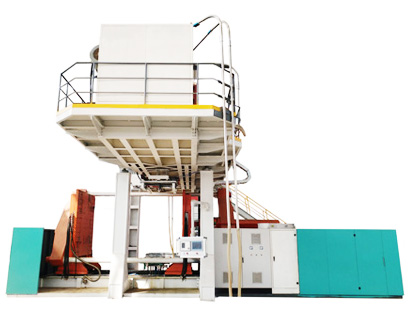 floating dock blow molding machine