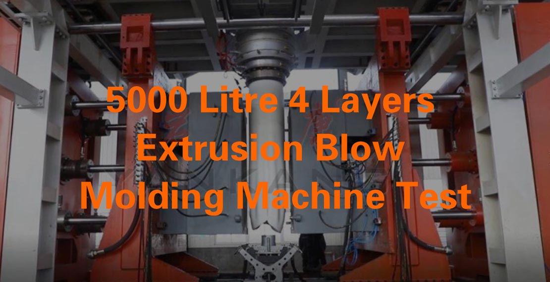 extrusion blow molding machine test