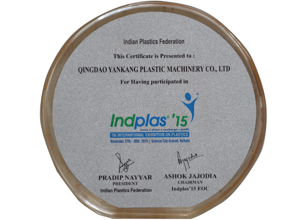 Yankang honor India Plastics Federation